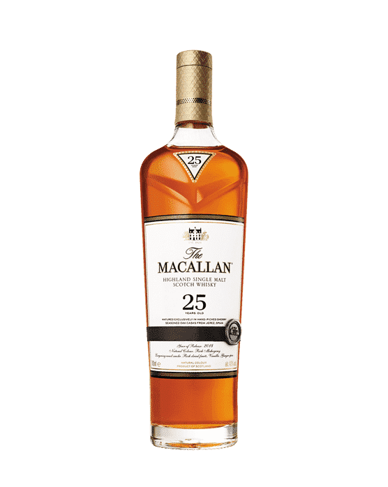 the macallan single malt sherry oak 25 yrs